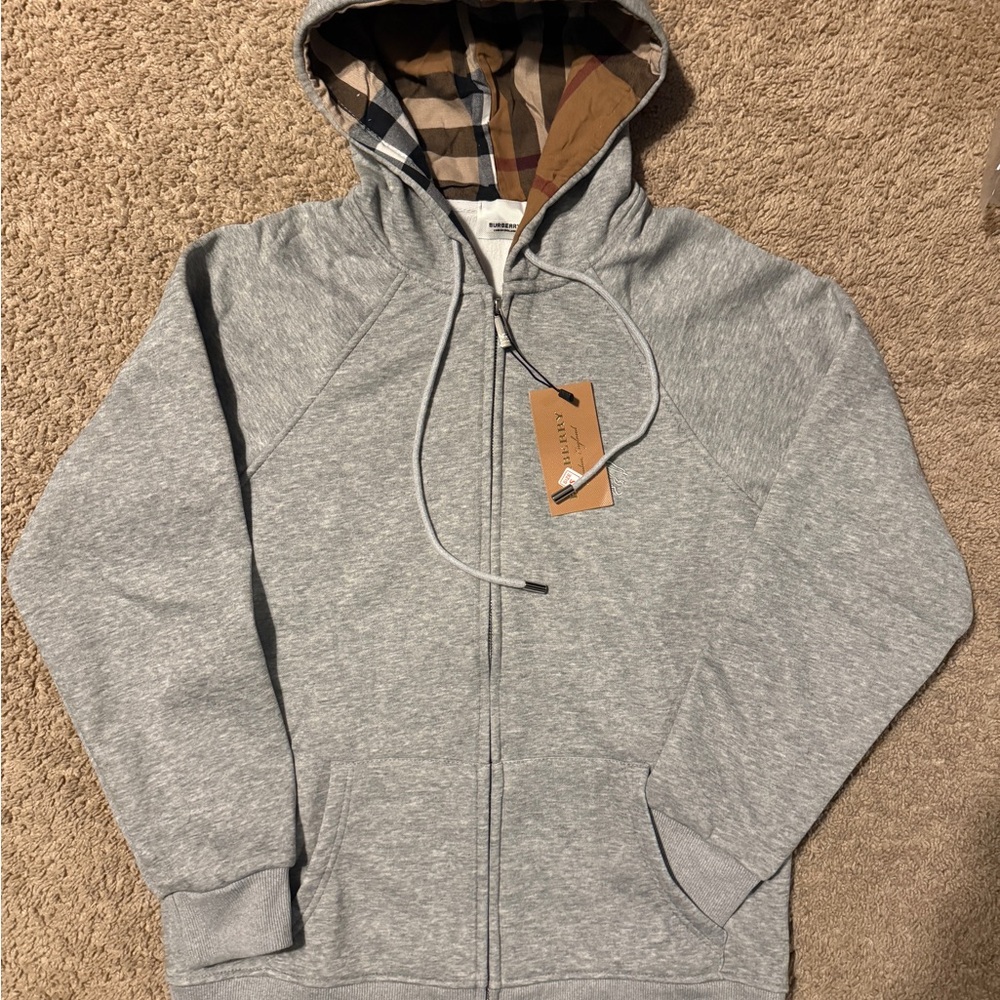 Gray Hoodie Sweater for Men